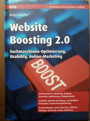 Imagen del vendedor de Website Boosting 2.0 - Suchmaschinen-Optimierung, Usability, Online-Marketing a la venta por Versandantiquariat Jena