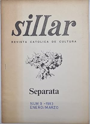 Imagen del vendedor de SILLAR. REVISTA CATOLICA DE CULTURA Número 9 - 1983 Enero - Marzo. a la venta por Libros Tobal