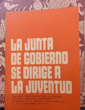 La Junta de Gobierno se dirige a la juventud