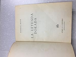 Seller image for La leyenda dorada for sale by Libros nicos