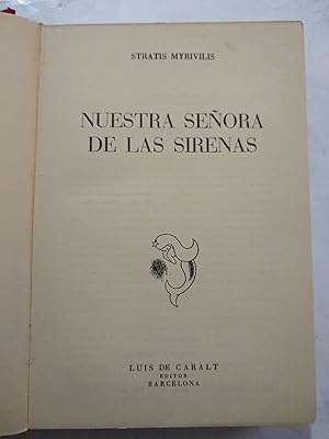 Seller image for Nuestra seora de las sirenas for sale by Libros nicos