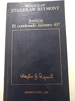 Seller image for Justicia, el condenado numero 437 for sale by Libros nicos