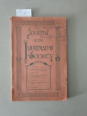 Bild des Verkufers fr The Ivernian Society, Vol. V, April-June 1913, No. 19: zum Verkauf von Versand-Antiquariat Konrad von Agris e.K.