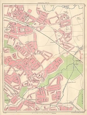 Map sections 34-35 [Lea Hall - Wells Green - Sheldon - Lyndon End - Garrett's Green - Marston Gre...