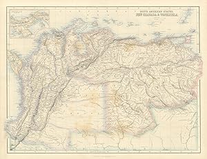 South American States, New Granada & Venezuela