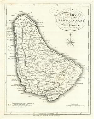 A Map of the Island of Barbadoes