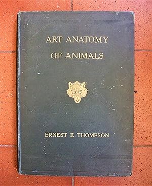 Seller image for Studies in the Art Anatomy of Animals: Being a brief analysis of the visible forms of the more familiar mammals and birds. Designed for the use of sculptors, painters, illustrators, naturalists, and taxidermists / illustrated with one hundred drawings by the author for sale by RightWayUp Books