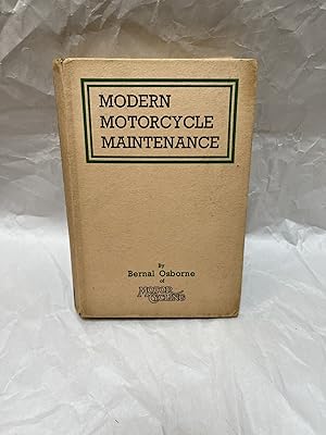 Imagen del vendedor de Modern Motorcycle Maintenance a la venta por Teppa Books