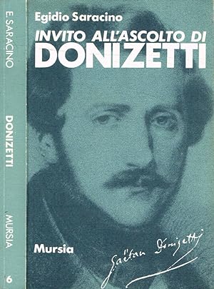 Bild des Verkufers fr Invito all'ascolto di Gaetano Donizetti zum Verkauf von Biblioteca di Babele