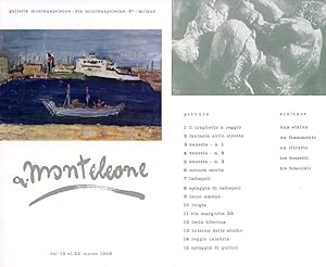 Seller image for A. Monteleone for sale by Studio Bibliografico Marini