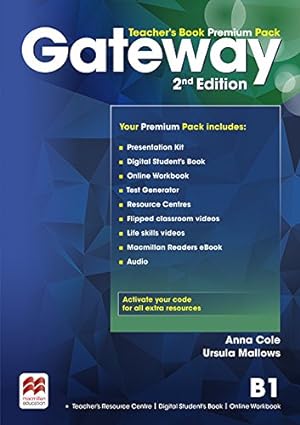 Immagine del venditore per Gateway 2nd Edition B1 Teachers Book Pac venduto da WeBuyBooks