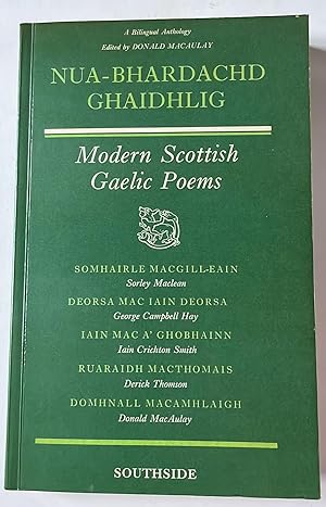 Imagen del vendedor de Modern Scottish Gaelic Poems a la venta por Elder Books