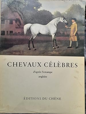 Chevaux célèbres gagnants du Derby d'après l'estampe anglaise