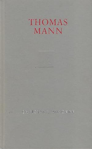 Image du vendeur pour Thomas Mann Leben - Werk - Zeit. Vierzig Zeichnungen mis en vente par Antiquariat Lcke, Einzelunternehmung