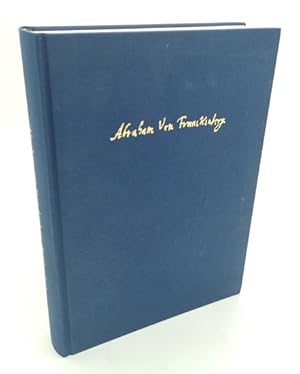 Imagen del vendedor de Abraham von Franckenberg: Briefwechsel. a la venta por Occulte Buchhandlung "Inveha"