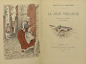 Image du vendeur pour La Jolie vielleuse. Lithographies en couleurs de G. Ripart mis en vente par Librairie Historique F. Teissdre
