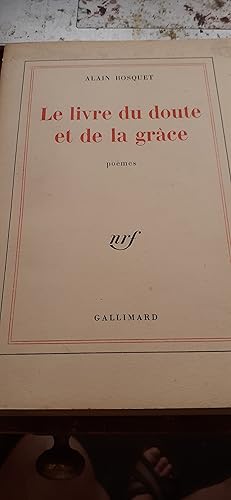 le livre du doute et de la grâce