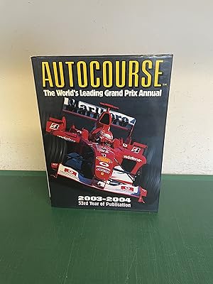 Seller image for AUTOCOURSE The World's Leading Grand Prix Annual 2003-2004 for sale by Old Hall Bookshop, ABA ILAB PBFA BA