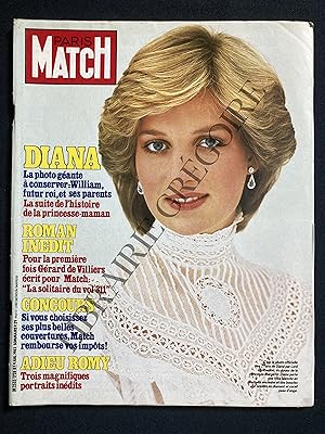 Seller image for PARIS MATCH-N1728-9 JUILLET 1982-DIANA SPENCER for sale by Yves Grgoire