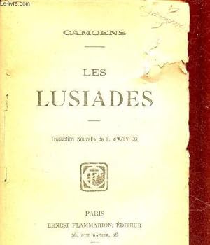Bild des Verkufers fr Les lusiades. zum Verkauf von Le-Livre