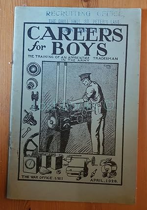 Careers for Boys, The Training of an Apprentice Tradesman in the Army