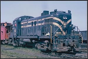 Seller image for Central of New Jersey RR Alco RS3 diesel locomotive #1552 color photo for sale by The Jumping Frog