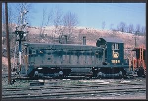 Seller image for Central of New Jersey RR EMD SW9 diesel switcher #1084 color photo for sale by The Jumping Frog