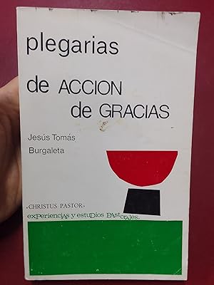 Seller image for Plegarias de accin de gracias for sale by Librera Eleutheria