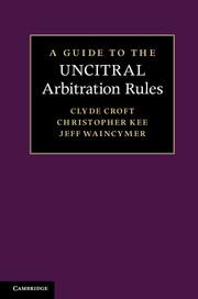 Seller image for A Guide to the Uncitral Arbitration Rules for sale by moluna