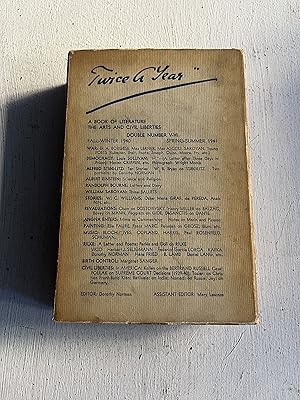 Seller image for Twice a Year: A Book of Literature the Arts and Civil Liberties Double Number V-VI (Fall-Winter 1940 & Spring-Summer 1941) for sale by Aeon Bookstore