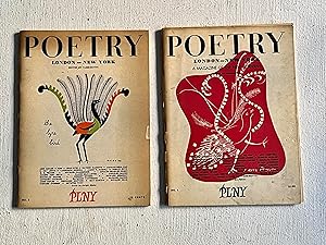 Seller image for Poetry London - New York (PLNY): a Magazine of the New Moderns Nos. 3 and 4, Winter 1957/ Summer 1960 for sale by Aeon Bookstore