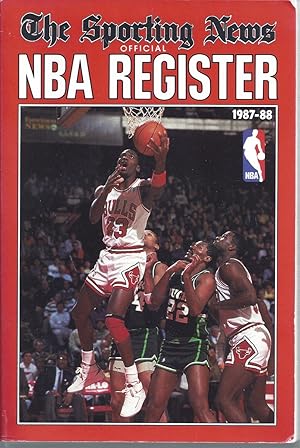 Seller image for Official NBA Register, 1987-88 Edition for sale by Willis Monie-Books, ABAA