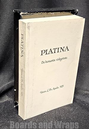 Seller image for Platina The First Dated Cookery Book for sale by Boards & Wraps