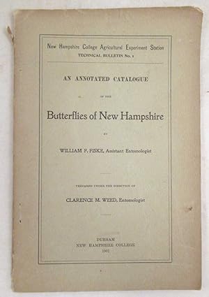 An Annotated Catalogue of the Butterflies of New Hampshire