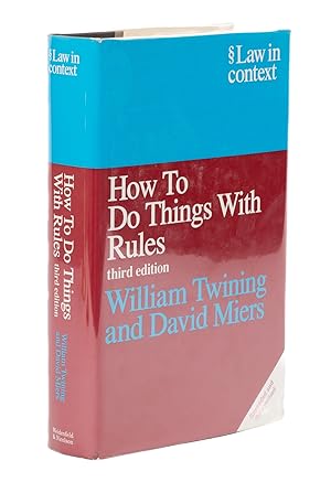 Bild des Verkufers fr How to Do Things with Rules: A Primer of Interpretation zum Verkauf von The Lawbook Exchange, Ltd., ABAA  ILAB