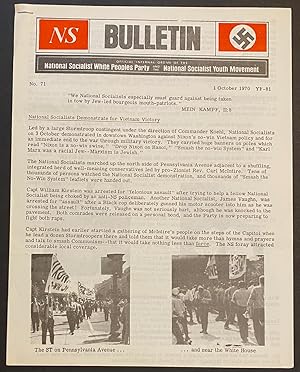 NS Bulletin. No. 71 (1 October 1970)