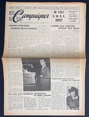 Campaigner. Vol. 1 no. 2 (December 1, 1946)