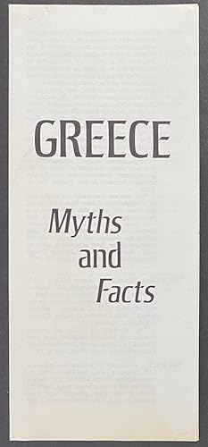 Greece: Myths and Facts