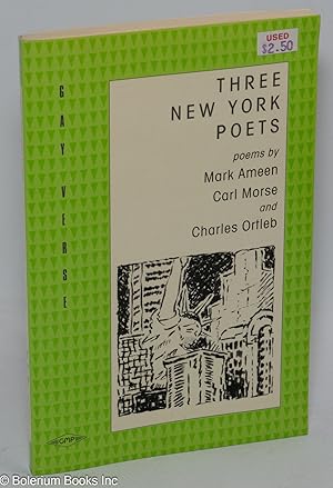 Bild des Verkufers fr Three New York poets zum Verkauf von Bolerium Books Inc.