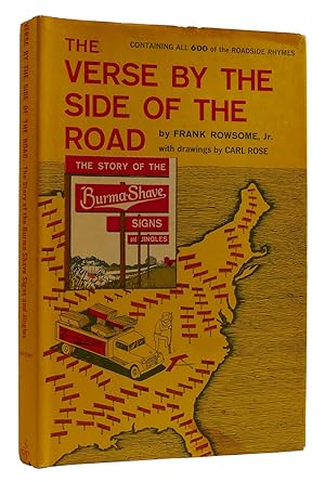 Bild des Verkufers fr THE VERSE BY THE SIDE OF THE ROAD: THE STORY OF THE BURMA-SHAVE SIGNS AND JINGLES zum Verkauf von Rare Book Cellar