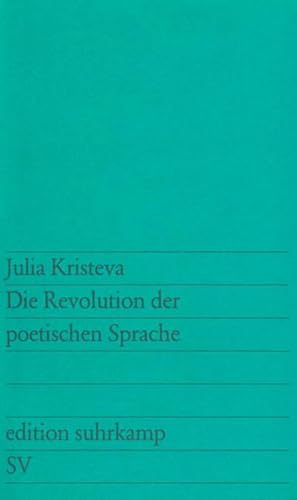 Bild des Verkufers fr Die Revolutionierung der poetischen Sprache zum Verkauf von AHA-BUCH GmbH