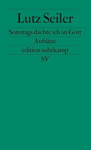 Seller image for Sonntags dachte ich an Gott : Aufstze for sale by AHA-BUCH GmbH