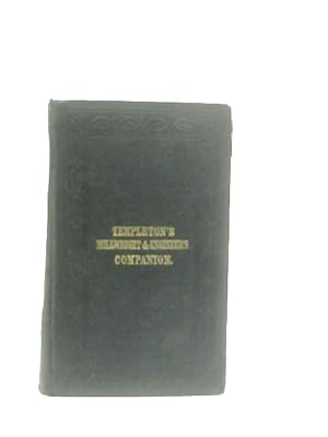 Bild des Verkufers fr The Millwright and Engineer's Pocket Companion zum Verkauf von World of Rare Books