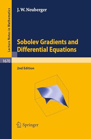 Bild des Verkufers fr Sobolev Gradients and Differential Equations zum Verkauf von BuchWeltWeit Ludwig Meier e.K.
