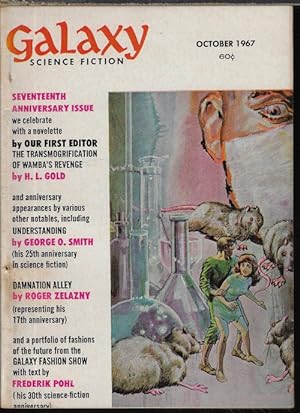 Immagine del venditore per GALAXY Science Fiction: October, Oct. 1967 ("Damnation Alley") venduto da Books from the Crypt