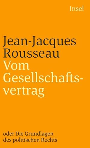 Bild des Verkufers fr Vom Gesellschaftsvertrag oder Grundlagen des politischen Rechts zum Verkauf von AHA-BUCH GmbH