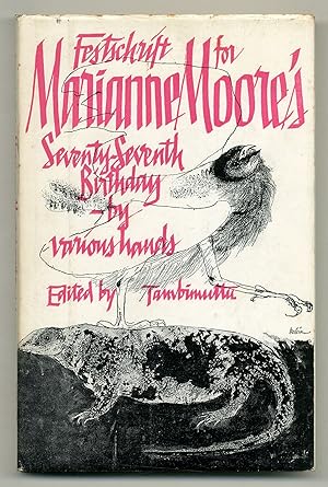 Bild des Verkufers fr Festschrift for Marianne Moore's Seventy-Seventh Birthday zum Verkauf von Between the Covers-Rare Books, Inc. ABAA