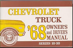 Seller image for 1968 LIGHT DUTY TRUCK OWNER'S AND DRIVER'S MANUAL OPERATION & MAINTENANCE INSTRUCTIONS for sale by Easton's Books, Inc.