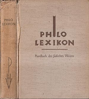 Seller image for Philo-Lexikon Handbuch des jdischen Wissens for sale by Leipziger Antiquariat