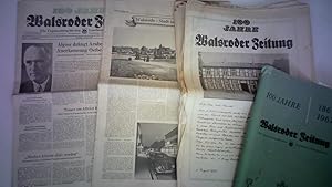 100 Jahre Walsroder Zeitung. Die Tageszeitung für den Landkreis Fallingbostel 1867 - 1967 (Fallin...